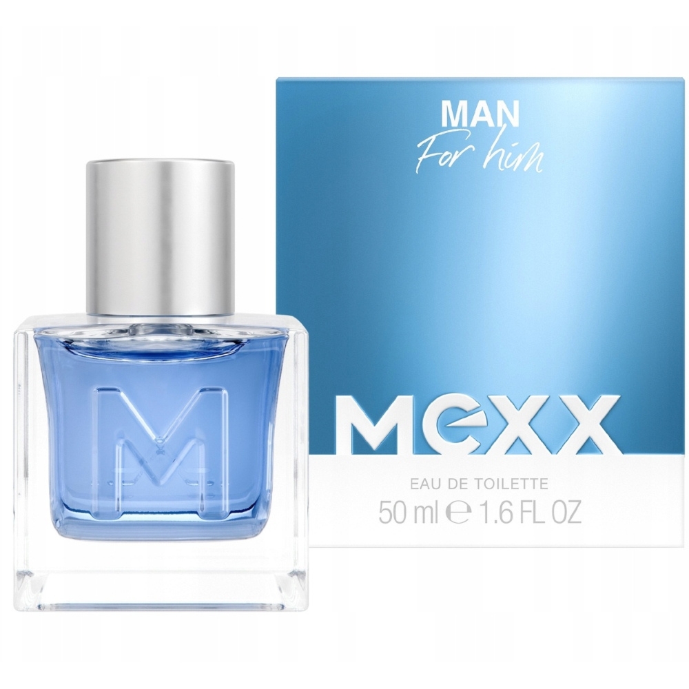Mexx Man For Him EDT Woda Toaletowa Męska Aromatyczno Drzewna Cedr 50ml