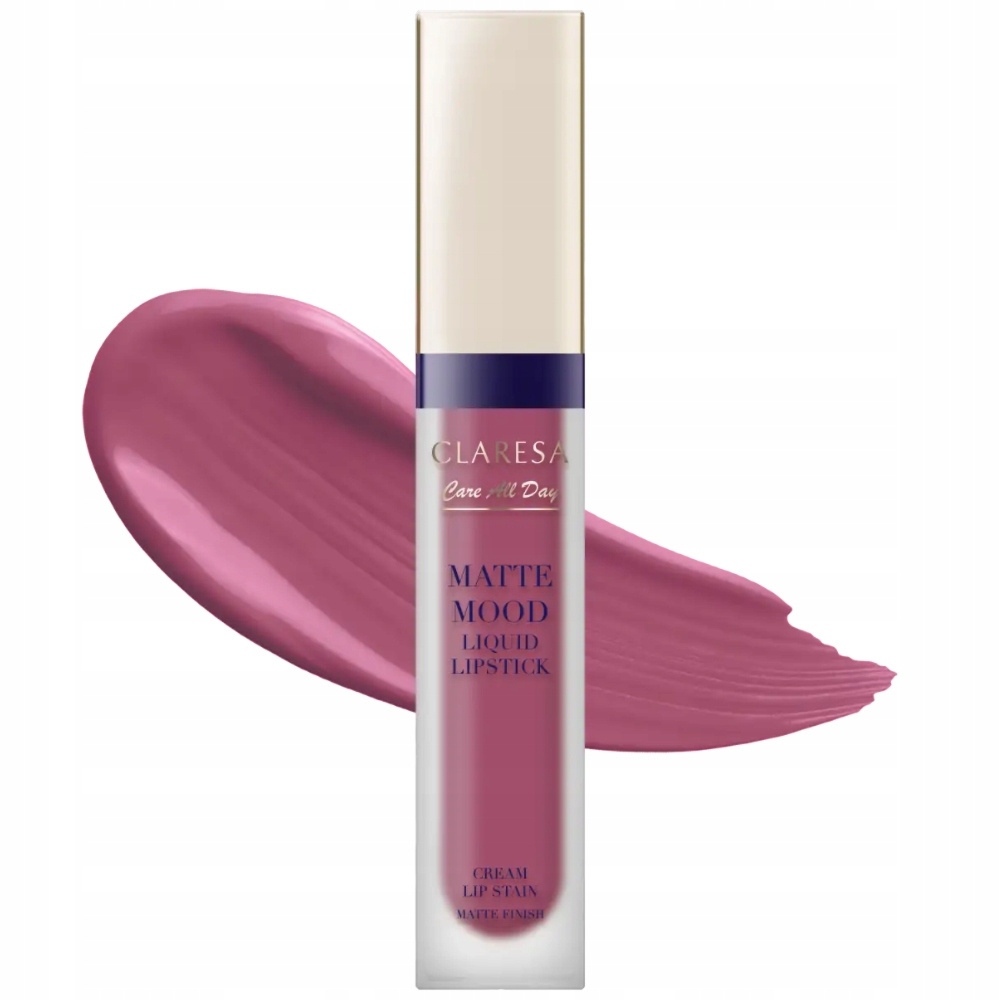 Claresa Care All Day Matte Mood Matowa Pomadka Do Ust w Płynie 5 Confidence