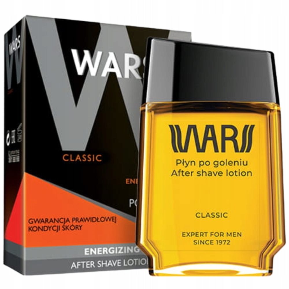 Wars Classic Energetyzujący Płyn Po Goleniu Drzewo Sandałowe Cedrowe 90ml