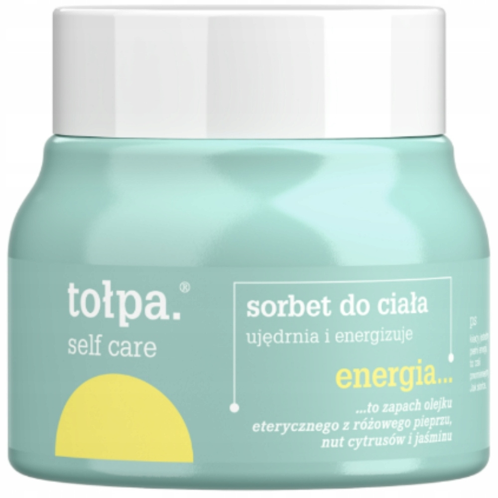 Tołpa Self Care Żelowy Ujędrniający Sorbet Balsam Do Ciała Pomarańcza 250ml