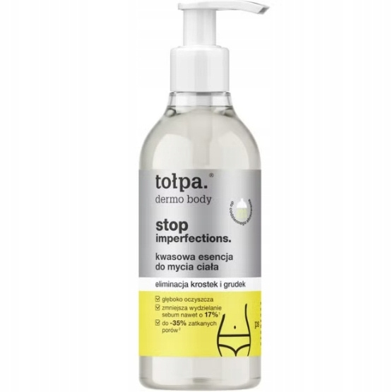 Tołpa Dermo Body Stop Kwasowa Esencja Do Mycia Ciała Oczyszczająca 300ml