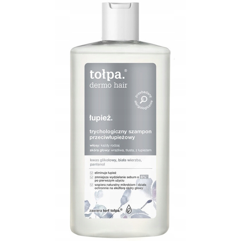 Tołpa Dermo Hair Przeciwłupieżowy Szampon Do Włosów Trychologiczny 250ml