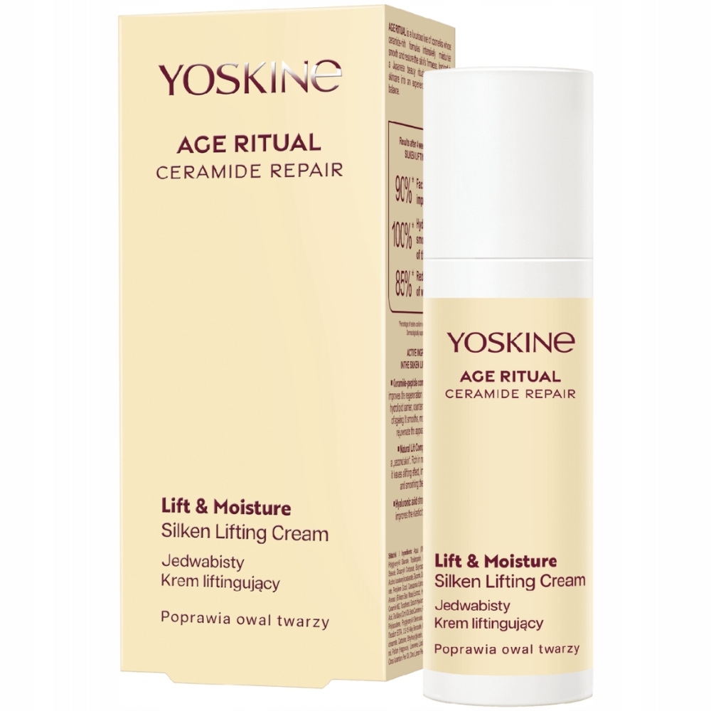 Yoskine Age Ritual Ceramide Repair Liftingujący Krem Do Twarzy Peptydy 50ml
