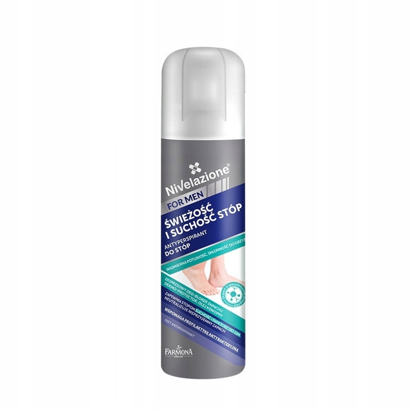 Nivelazione Antyperspirant Do Stóp Dla Mężczyzn Świeżość i Suchość Stóp
