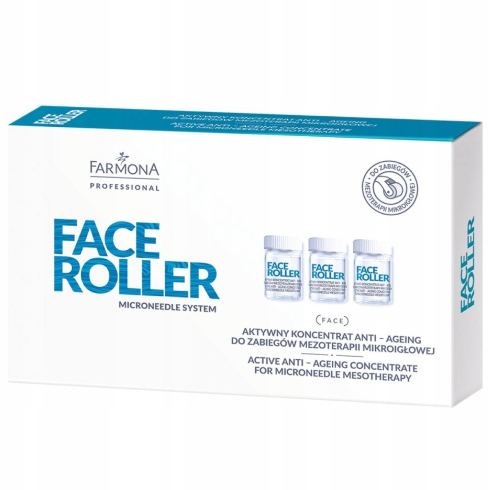 Farmona Professional Face Roller Koncentrat Mezoterapia Mikroigłowa 5x5ml