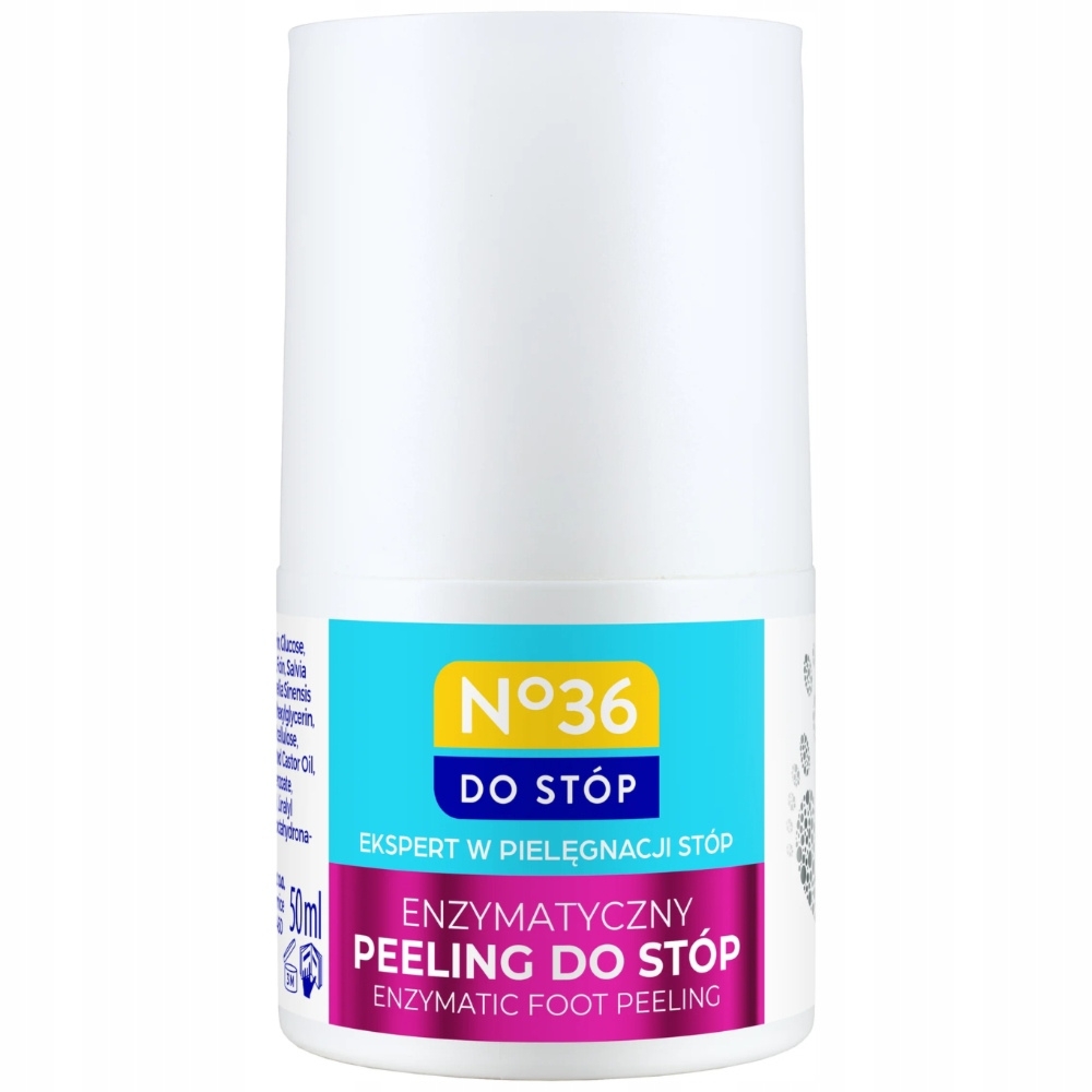 No36 Enzymatyczny Peeling Do Stóp Wygładzający z Ekstraktem z Szałwii 50ml