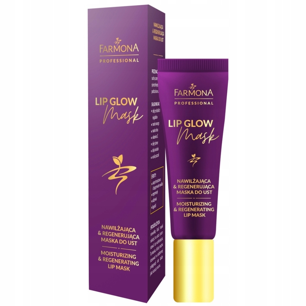 Farmona Professional Lip Glow Mask Nawilżająca Maska Do Ust Witamina E 12ml