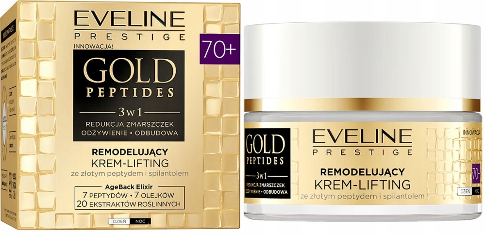 Eveline Gold Peptides Krem Lifting Remodeluje 70+