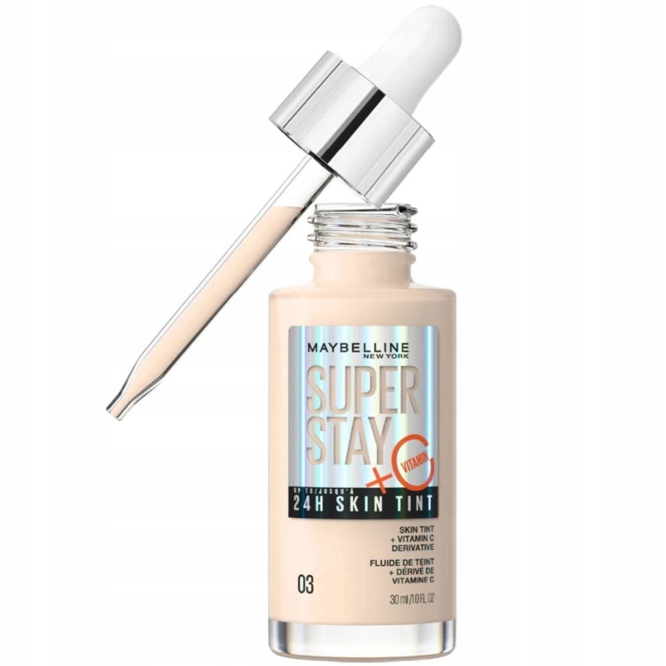 Maybelline Super Stay 24h Skin Tint Podkład Rozświetlający Witamina C 03