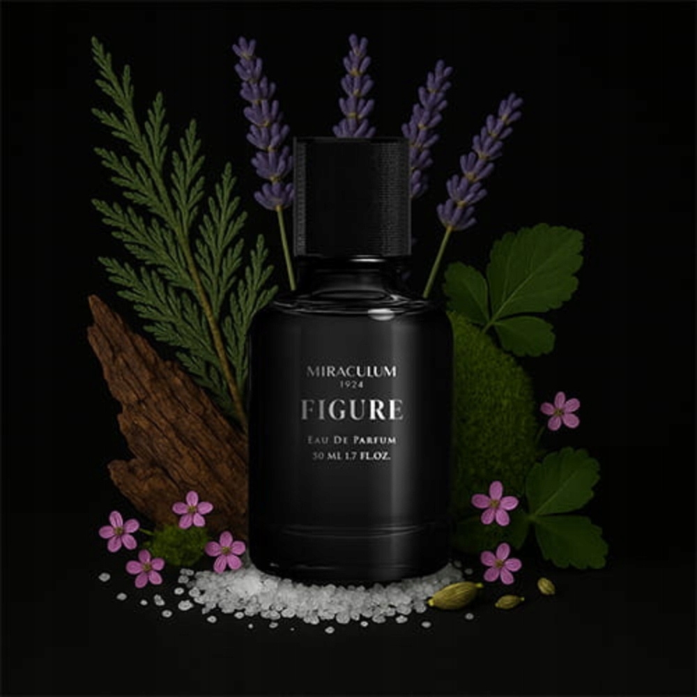 Miraculum Noir Figure Woda Perfumowana Męska EDP Drzewno Wodna Cyprys 50ml