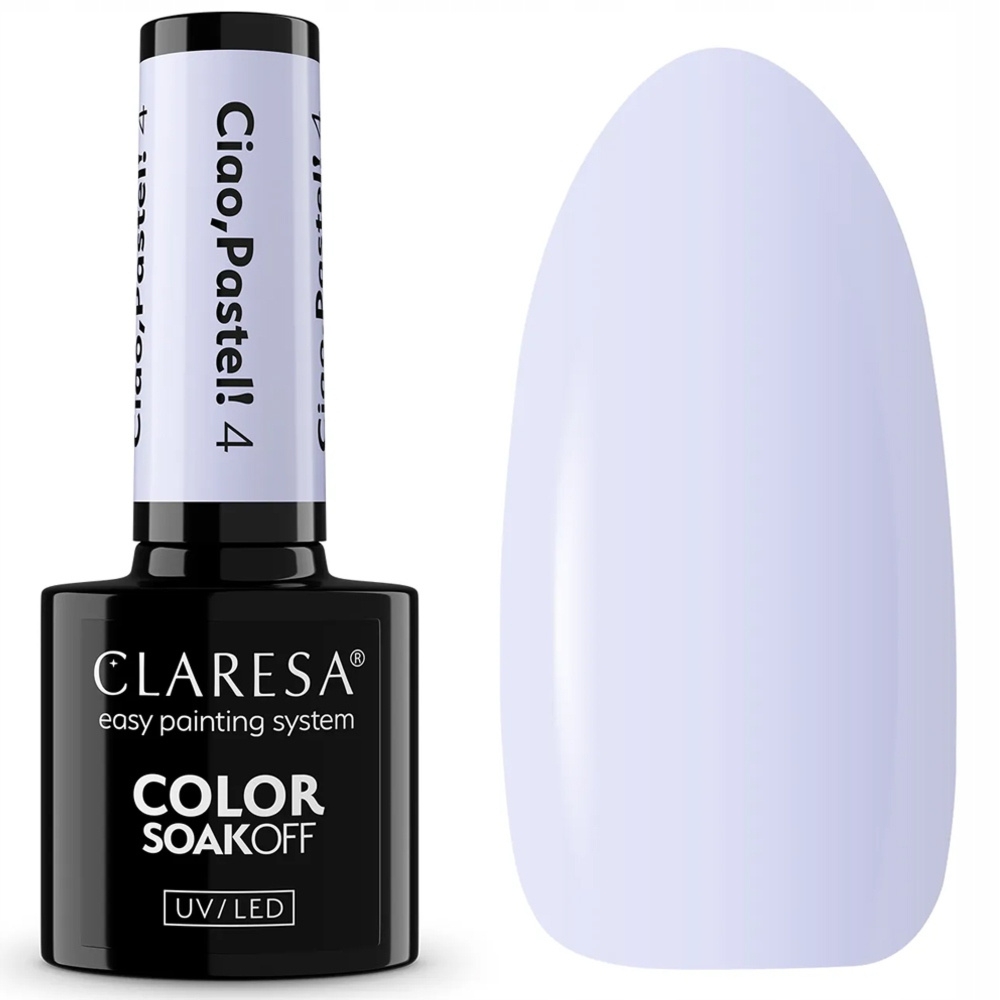 Claresa Lakier Hybrydowy Do Paznokci Pastelowy Miętowy Ciao Pastel 4 5g