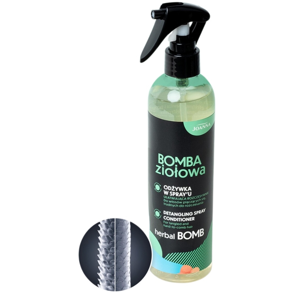 Joanna Bomba Ziołowa Odżywka Do Włosów Plączących Się Bez Spłukiwania 300ml