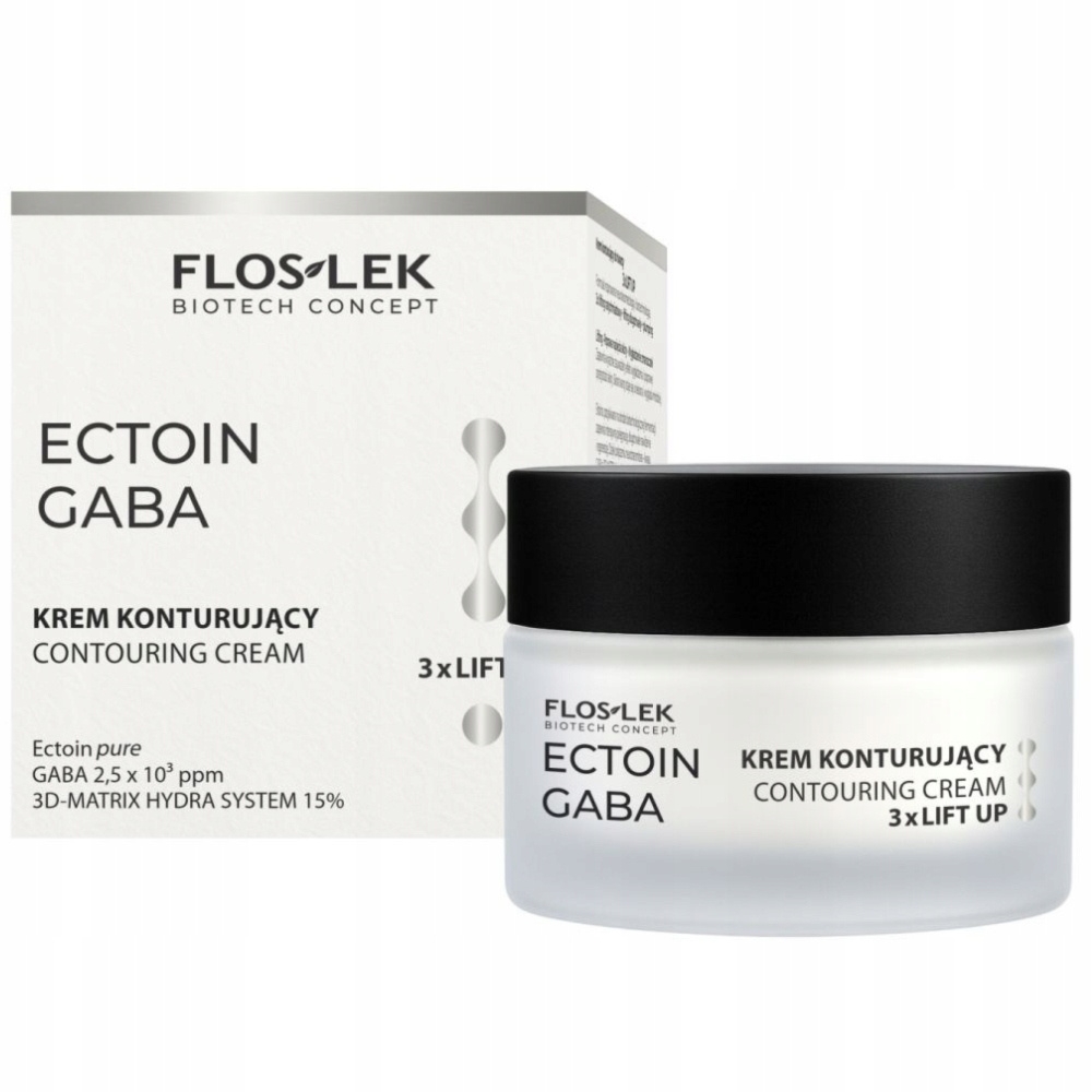 Floslek Biotech Ectoin Gaba 3x Lift Up Konturujący Krem Do Twarzy 50ml