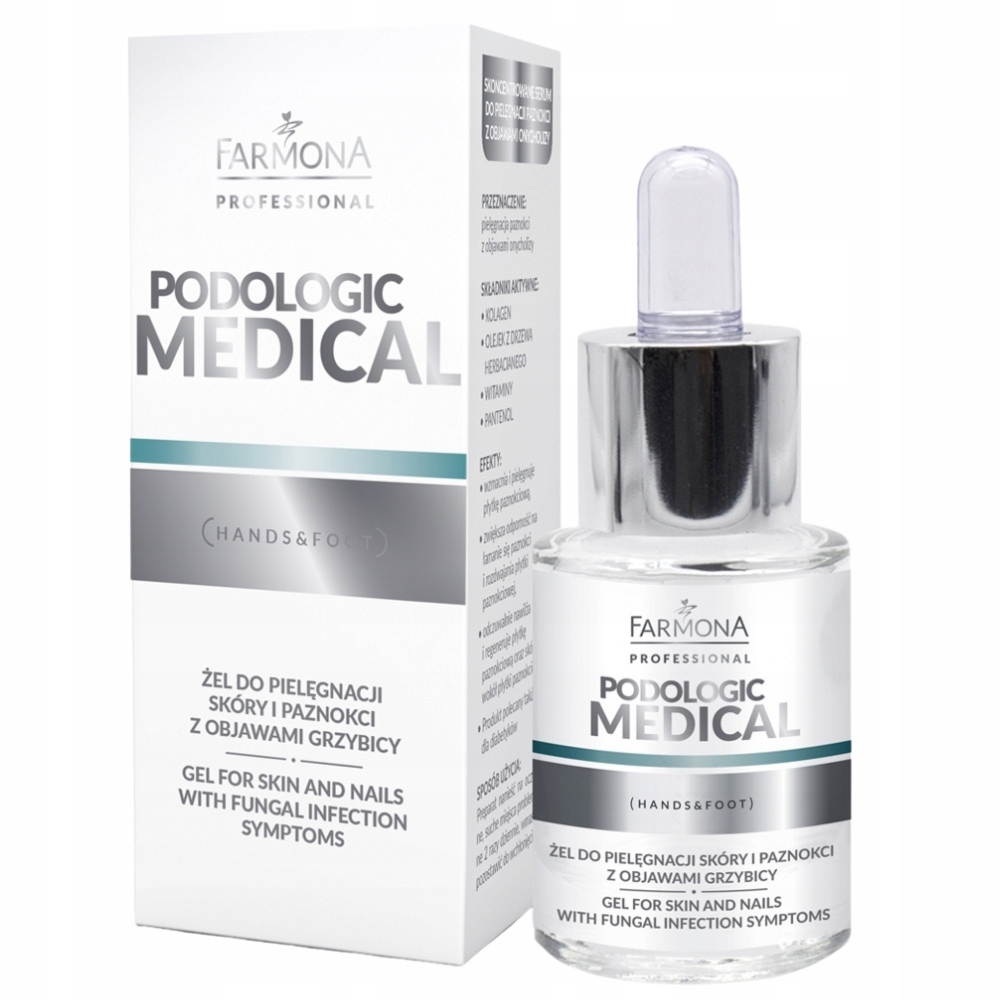 Farmona Professional Podologic Medical Żel Do Paznokci Skóry z Grzybicą 15ml