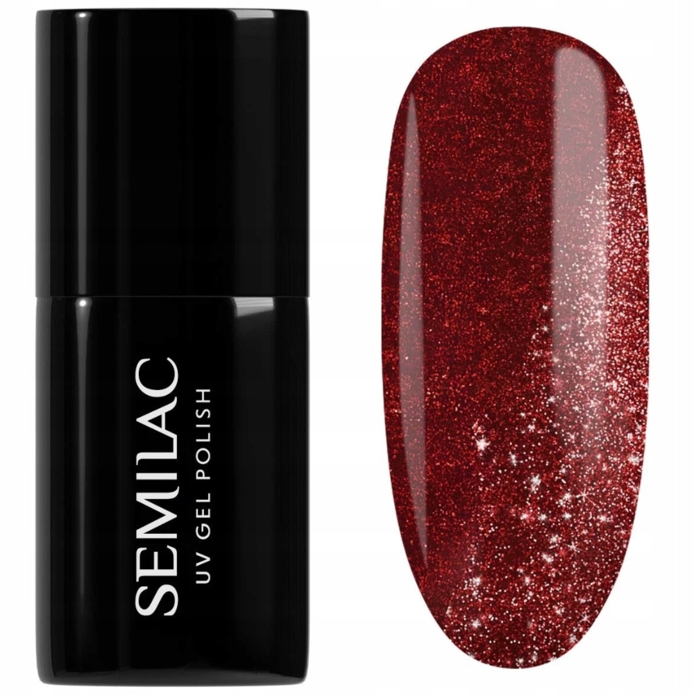 Semilac Lakier Hybrydowy Do Paznokci Manicure 396 Flash and Blush 7ml