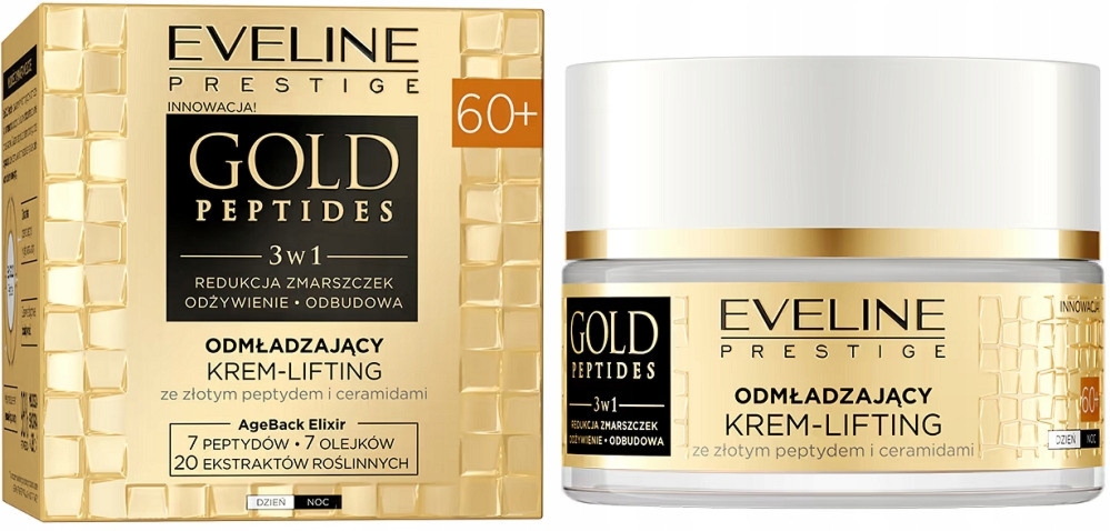 Eveline Gold Peptides Krem Lifting Odmładza 60+