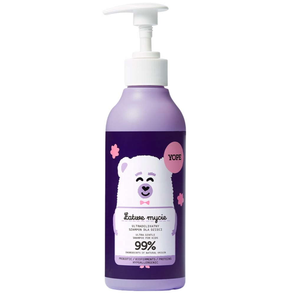 Yope Ultradelikatny Szampon Do Włosów Włosów Dla Dzieci z Inuliną 300ml