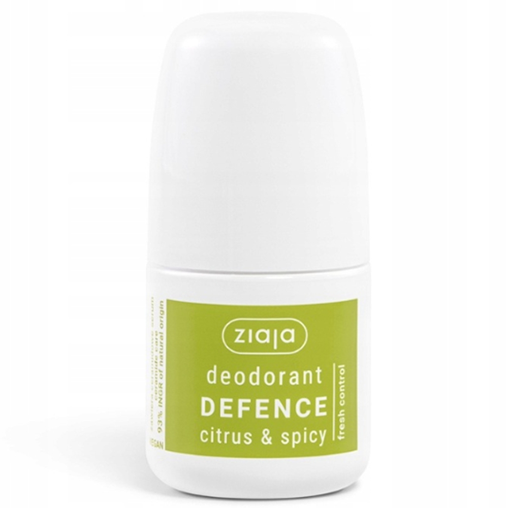 Ziaja Dezodorant W Kulce Roll-On Citrus Spicy Odświeżający Ceramidami 60ml
