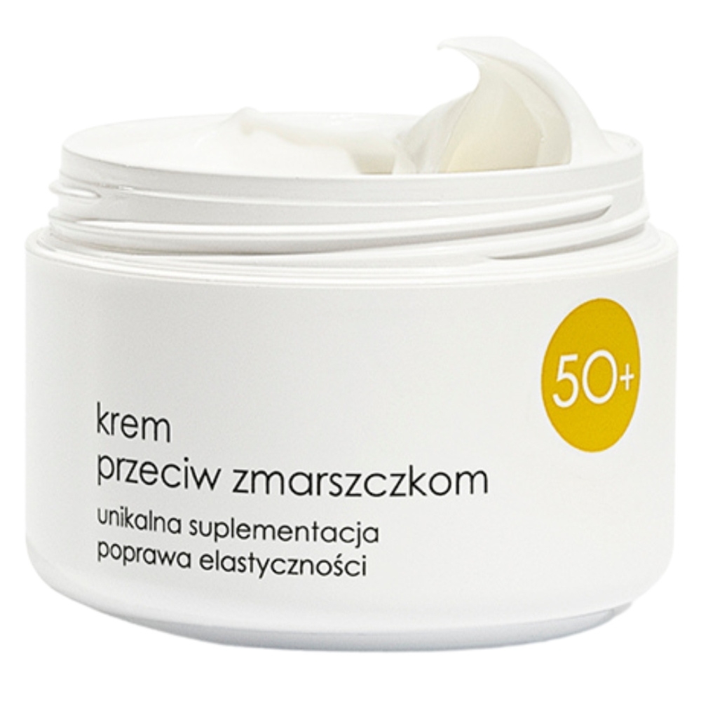 Ziaja Przeciwzmarszczkowy Krem Do Twarzy Wygładzający Półtłusty 50+ 50ml