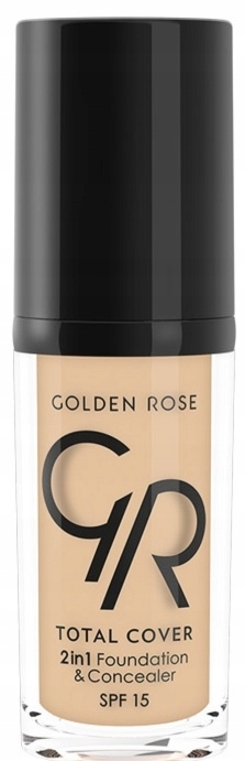 Golden Rose Total Cover Podkład Kryjacy 2w1 01 Porcelain