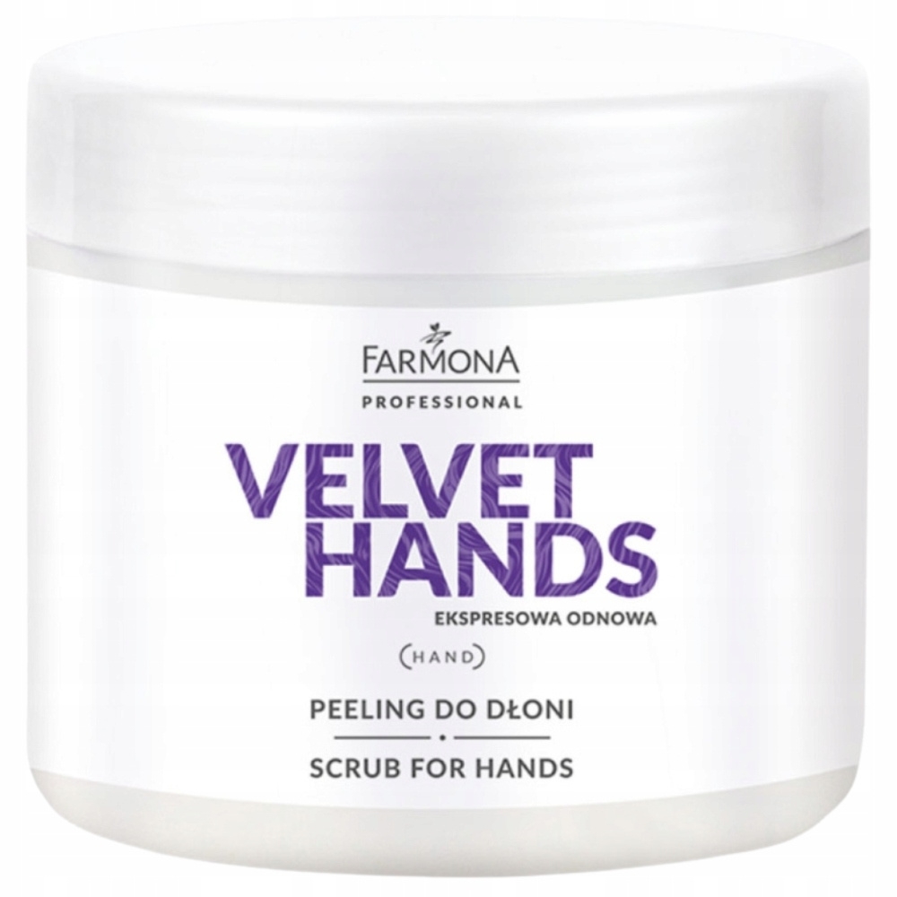 Farmona Professional Velvet Hands Wygładzający Peeling Do Dłoni Bez 550g