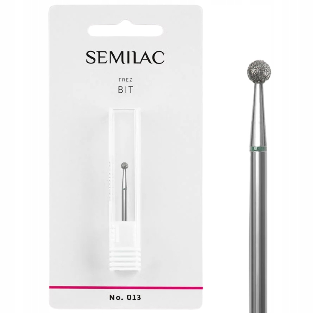 Semilac Diamentowy Frez Do Paznokci Manicure Pedicure Skórek Kulka 013
