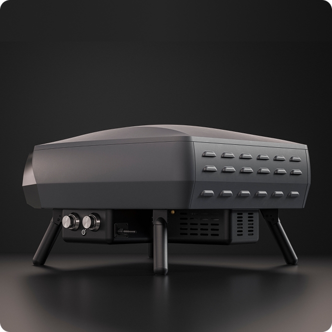 WITT PIEC DO PIZZY ETNA ROTANTE 16" GRAFIT