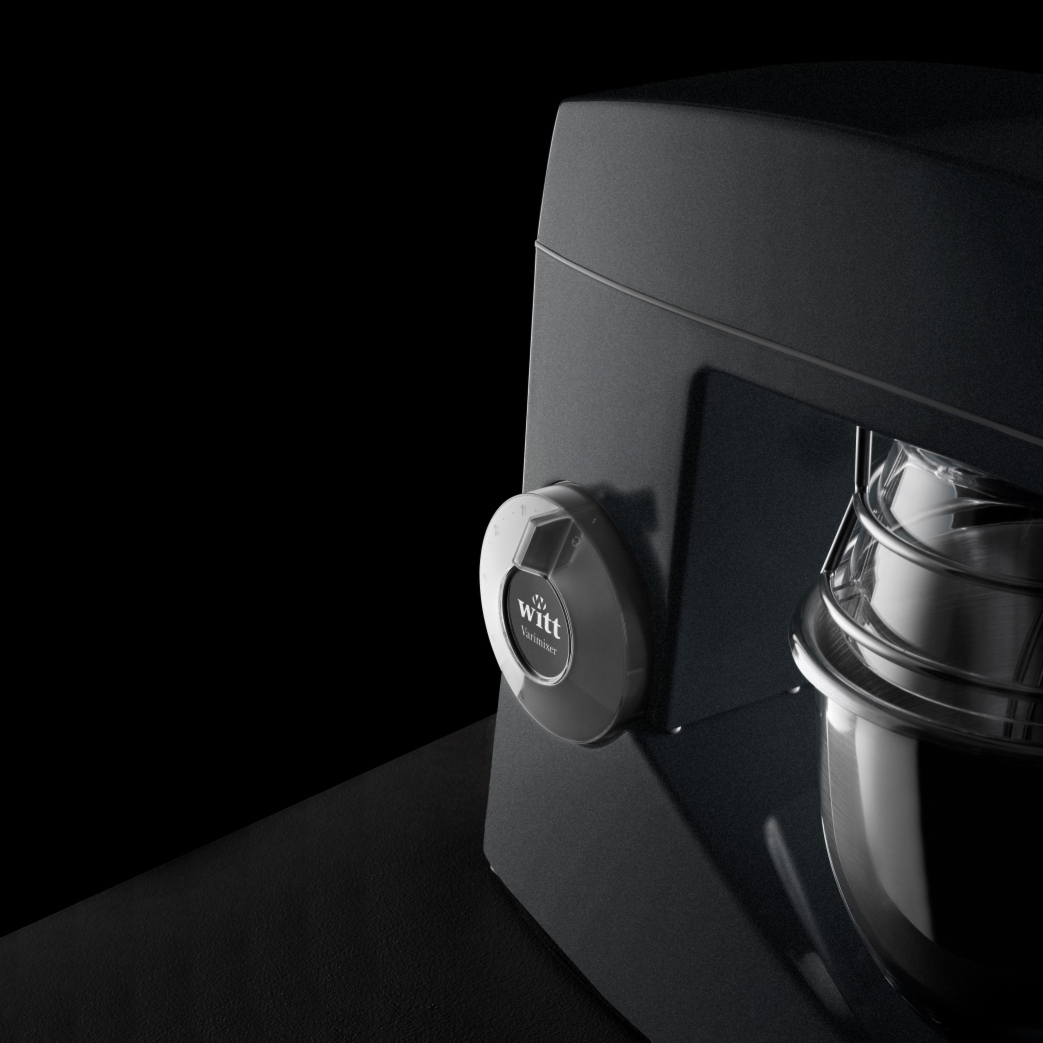 Robot planetarny Witt Varimixer Teddy, Czarny mat