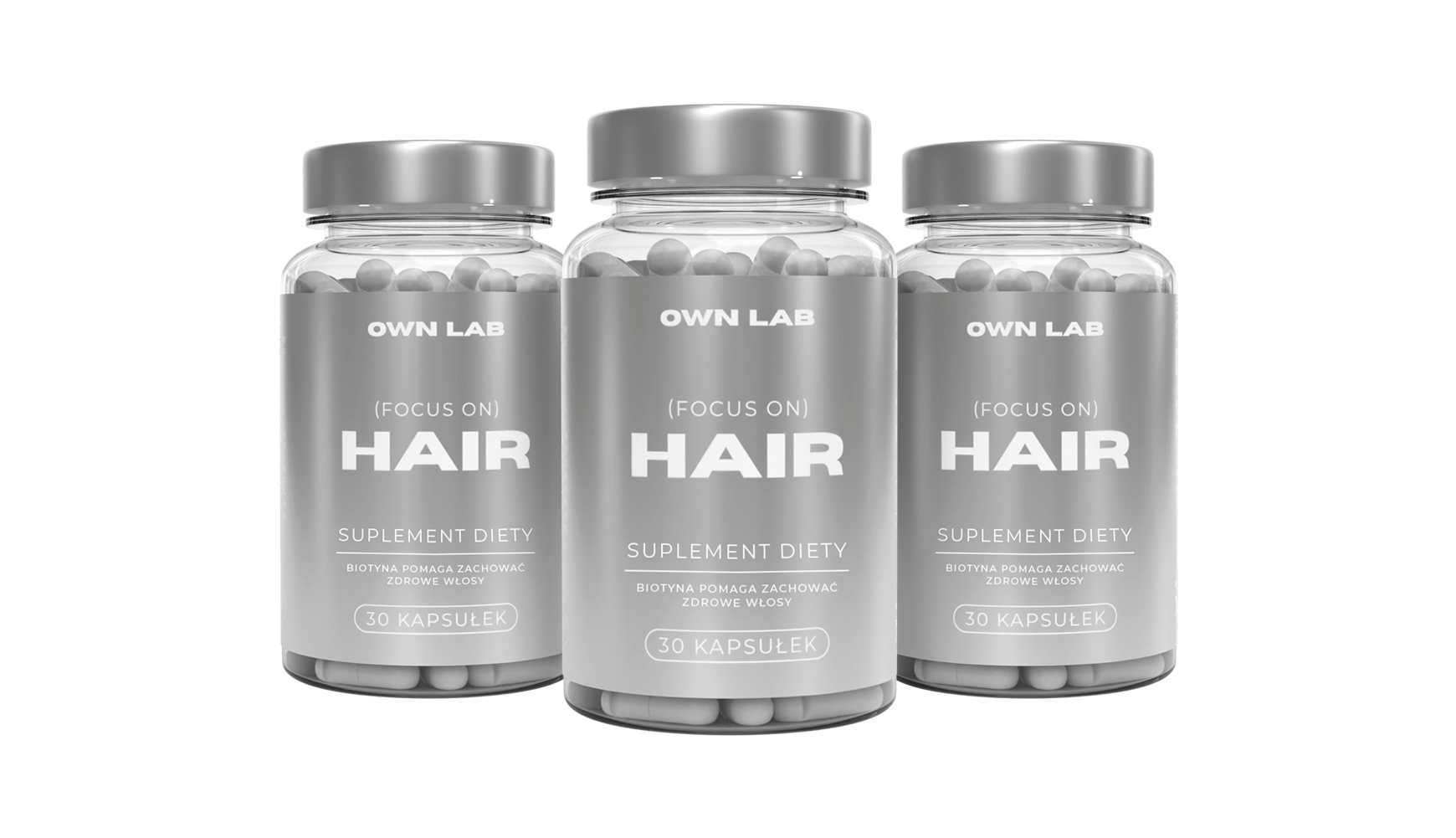 Own Lab Focus on Hair - 3 sztuki