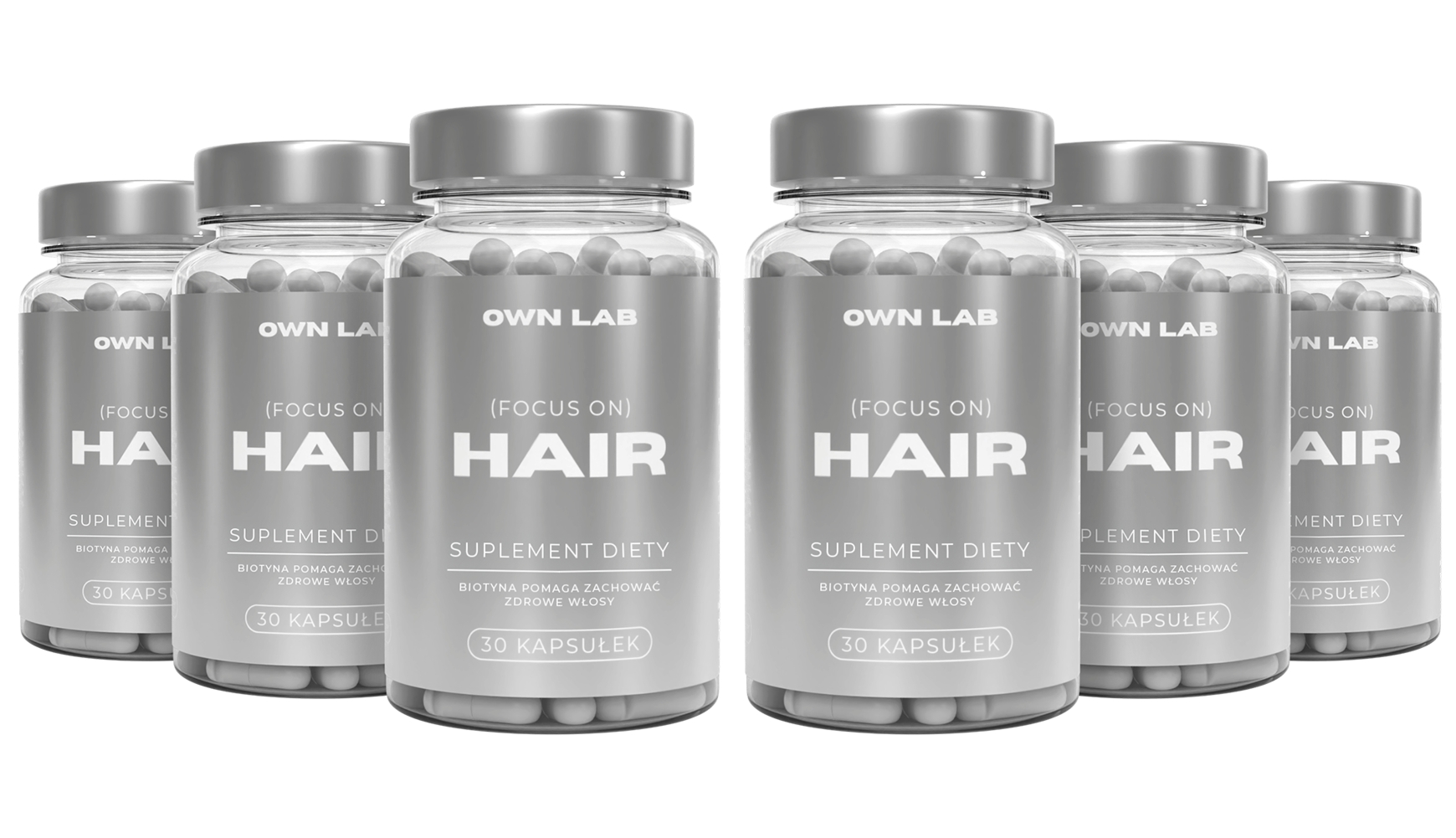 Own Lab Focus on Hair - 6 sztuk