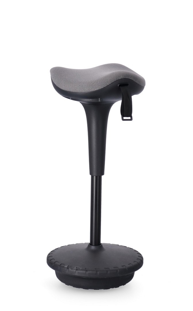 Hoker Caleb szary 34 cm 65.5–83.5 cm nylon PU PET Bizzotto