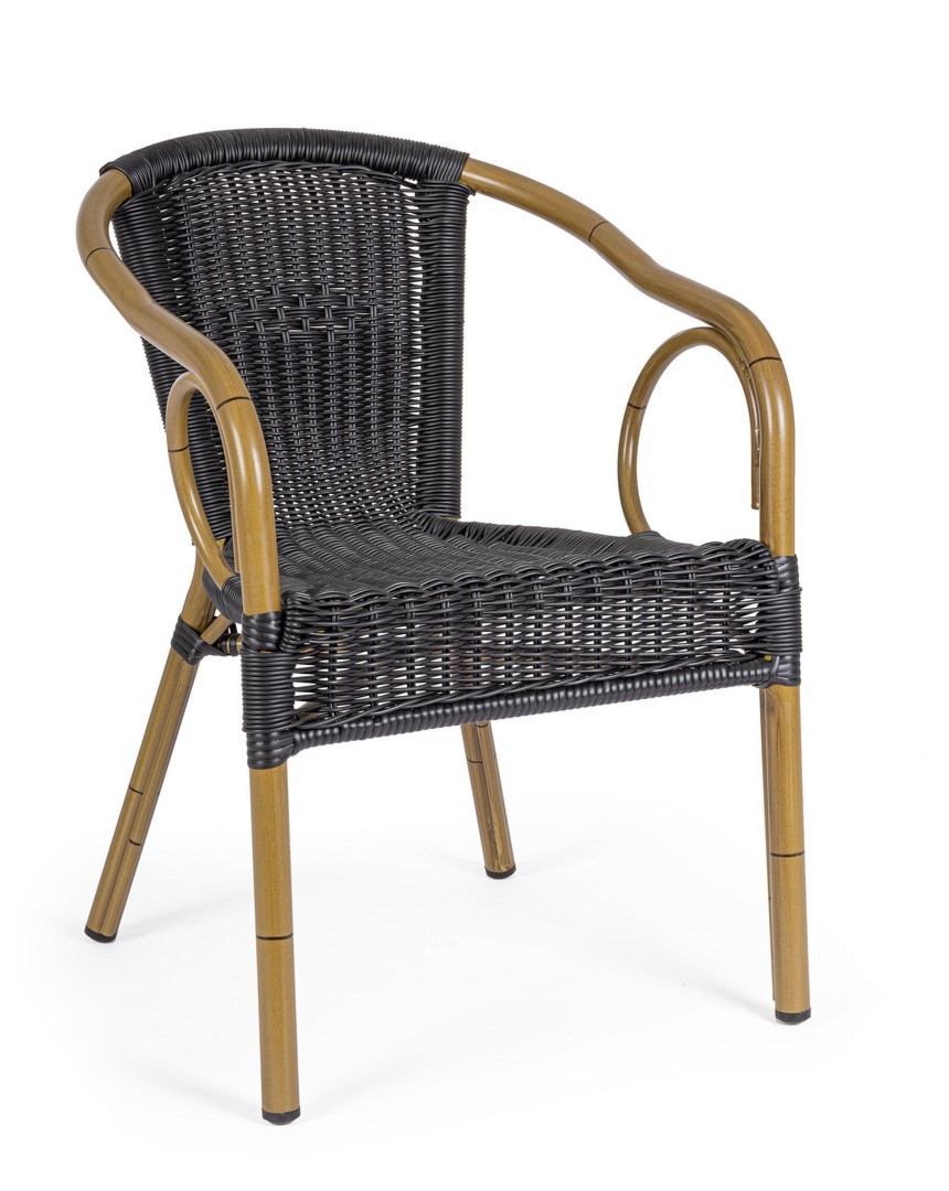 Krzesło ogrodowe CALA 55x62 stalowe Bizzotto