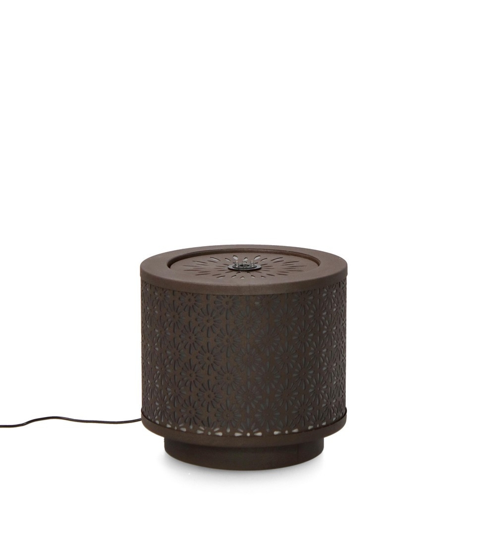 Fontanna ogrodowa MIKI brązowa Ø25 metalowa Bizzotto