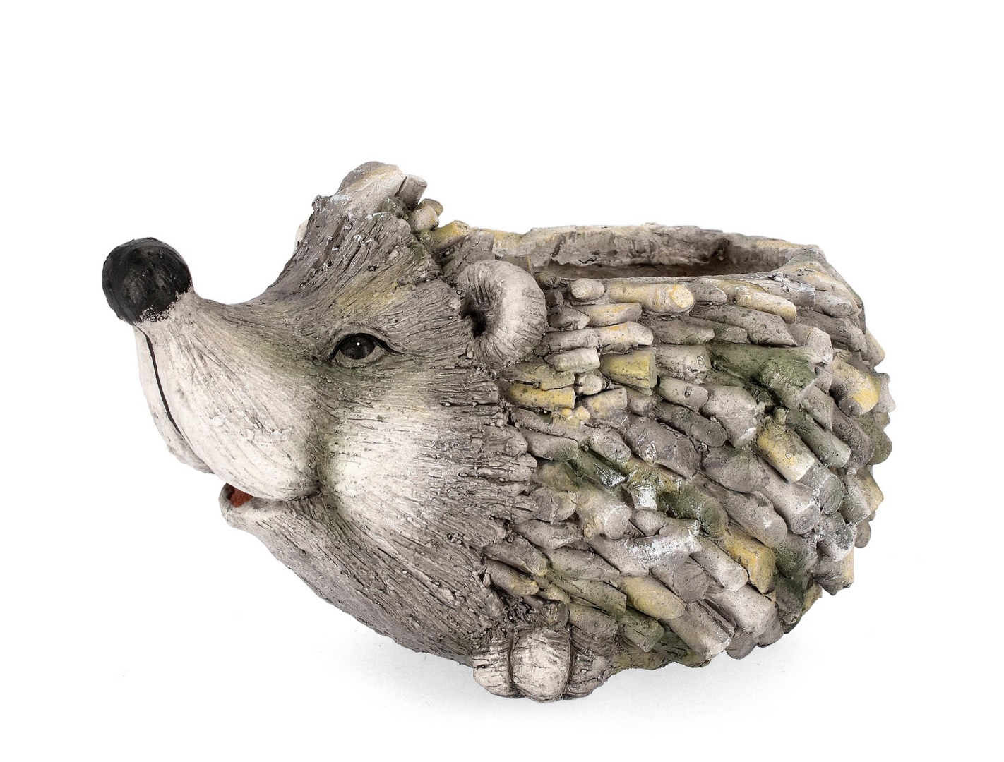 Donica w ksztłcie jeża FLORENT 16x24x21,5h z magnezu Bizzotto