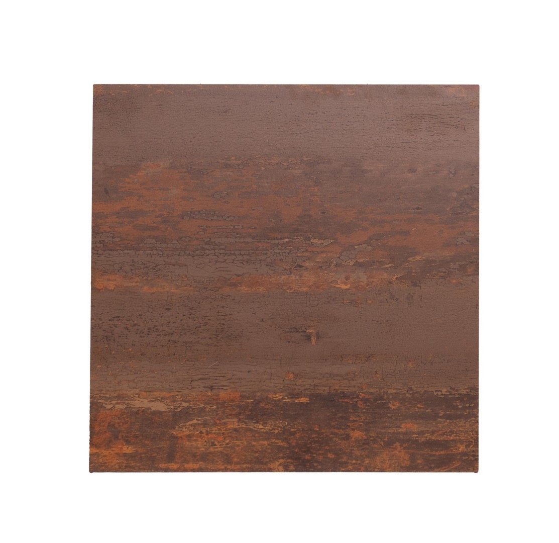 Blat stołu ogrodowego CORTEN 80x80 z laminatu HPL Bizzotto