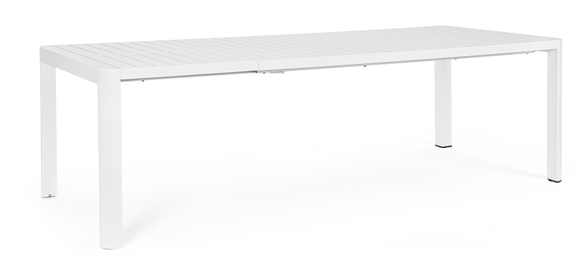 Stół ogrodowy KIPLIN biały 180/240x100 aluminiowy Bizzotto