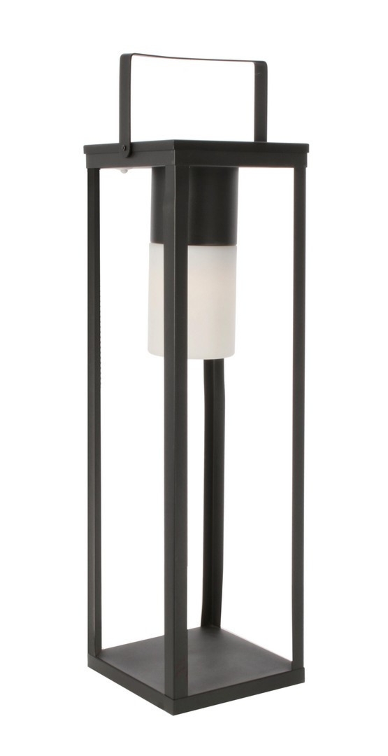 Lampa LED  z uchwytem SOLAR czarna 20x20 PE Bizzotto