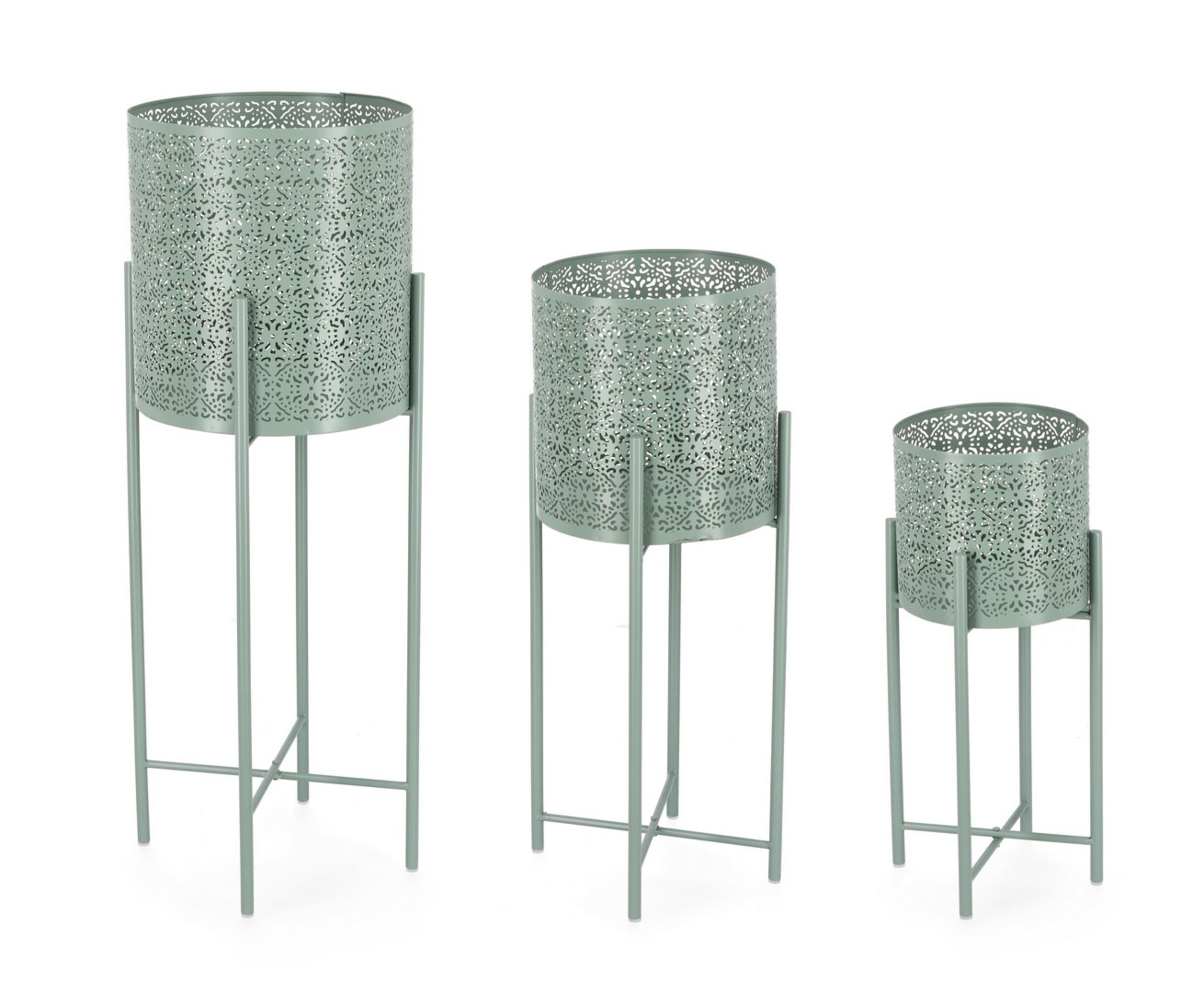 Zestaw donic ogrodowych KALIDAS Ø23,Ø28,Ø30 stalowych Bizzotto