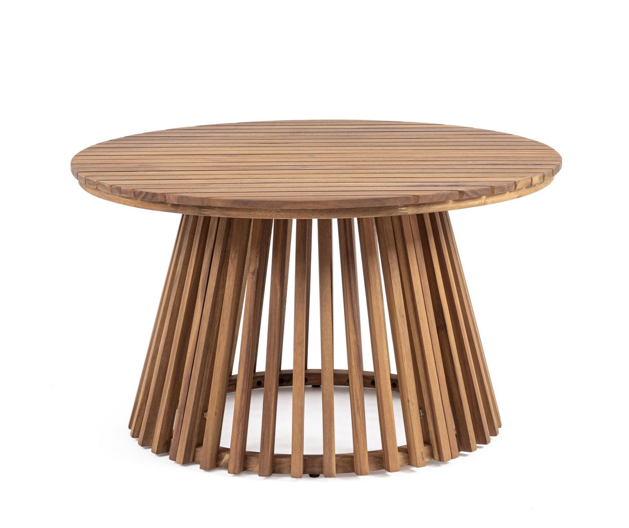 Stolik kawowy RODANO Ø70 z drewna akacjowego Bizzotto