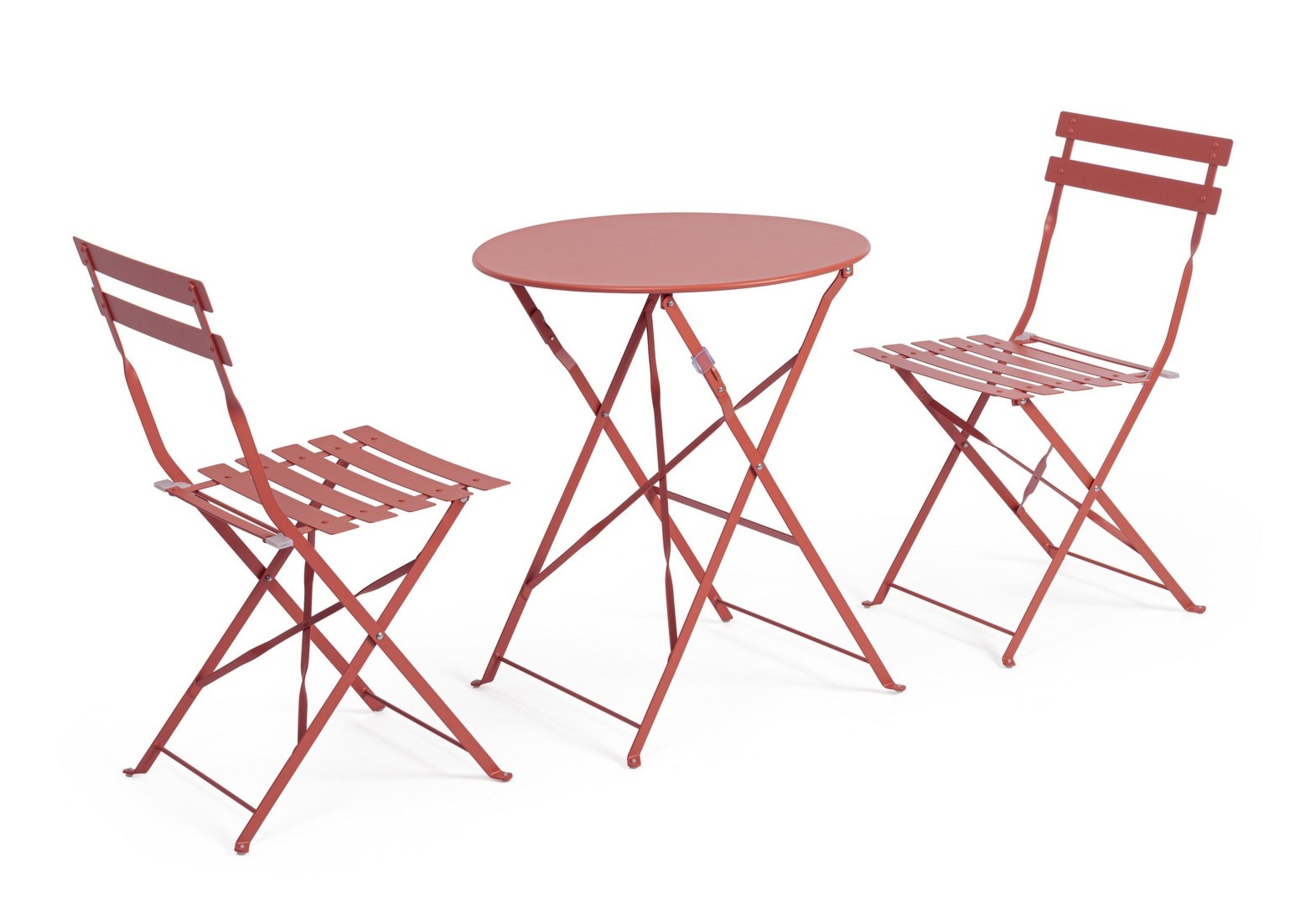 Zestaw balkonowy AUSTIN terakota ze stali Bizzotto