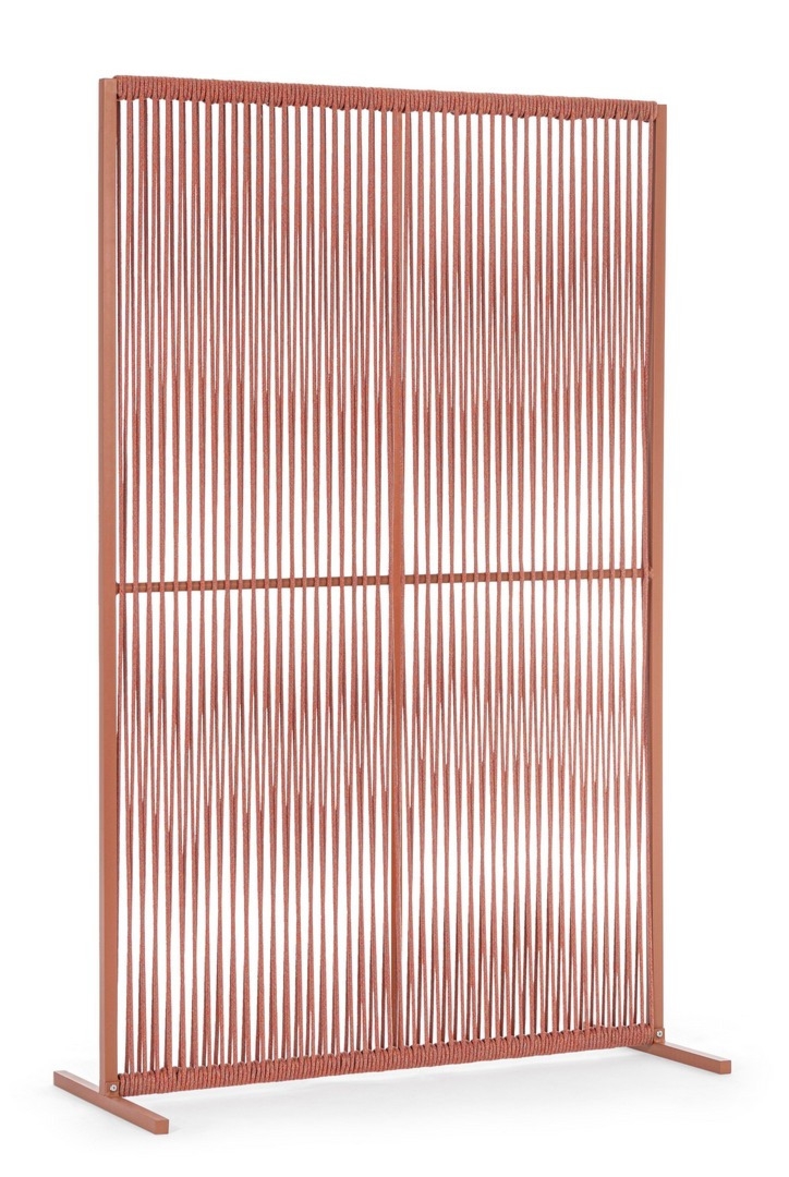 Parawan ogrodowy PAXSON sierra 120x30 aluminium lina olefinowa Bizzotto