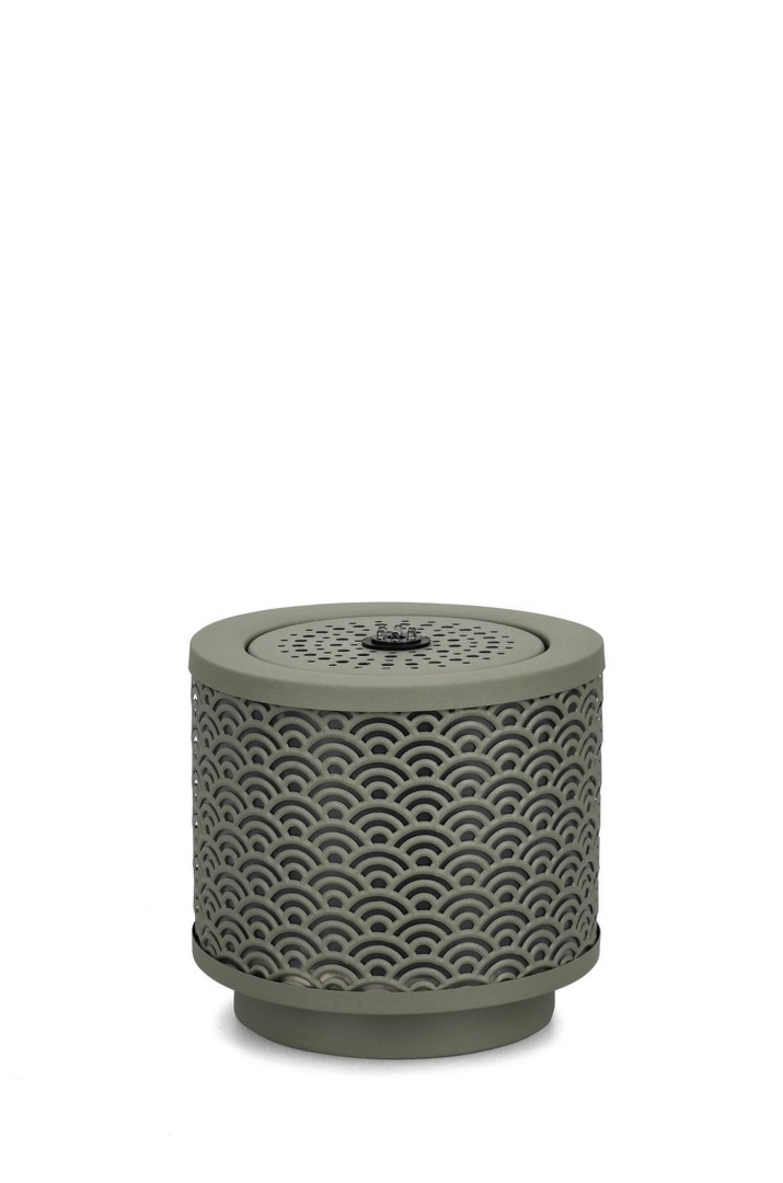 Fontanna ogrodowa MIKI zielona Ø25 metalowa Bizzotto