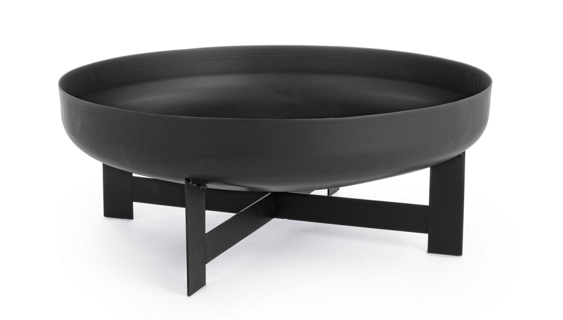 Palenisko ogrodowe EFESTO czarne Ø60 stalowe Bizzotto