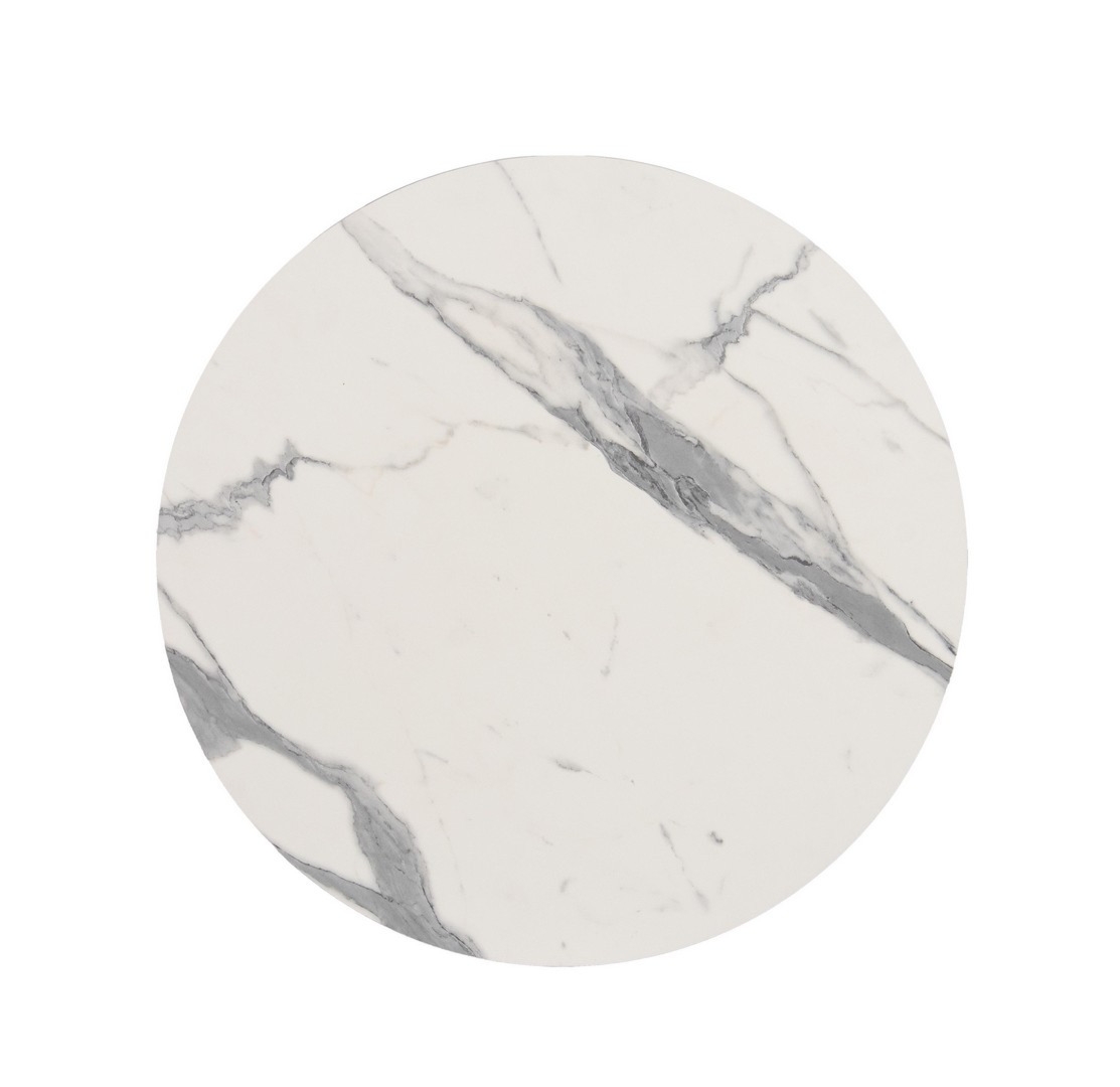 Blat stołu ogrodowego VEINED Ø80 z laminatu HPL Bizzotto