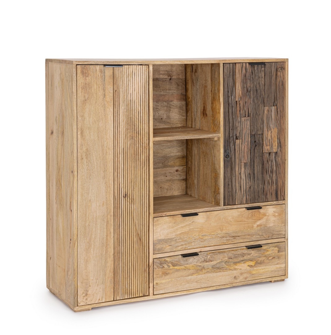 Barek Nashik mango 118x40x120cm drewno mango wykończenie akrylowe Bizzotto