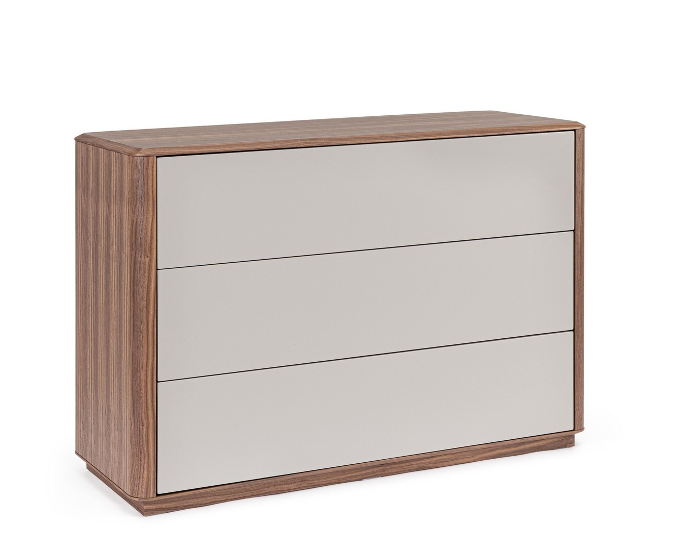 Komoda Atticus orzechowa 120x45x83,2cm fornir orzechowy na MDF Bizzotto