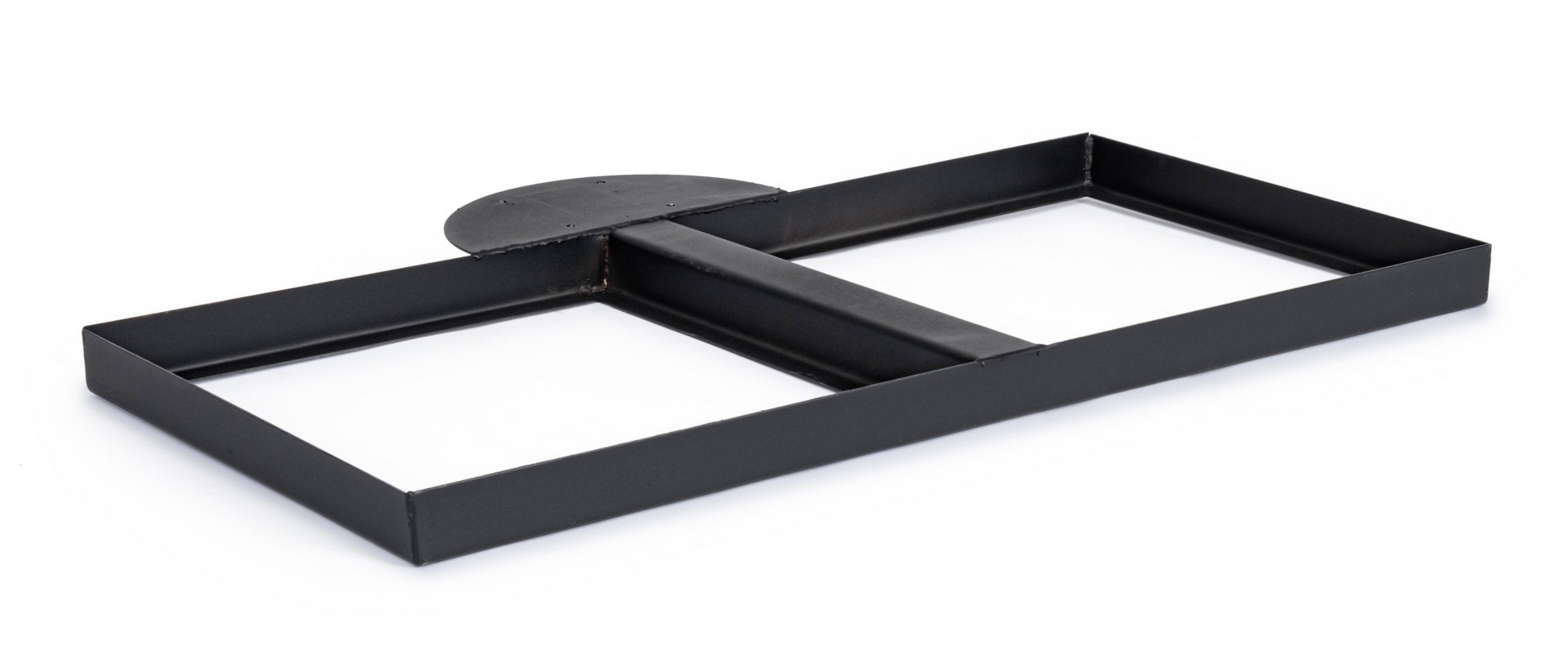 Podstawa boczna do parasola INES ORION ARIES INES antracytowa 112x52/70 stalowa Bizzotto