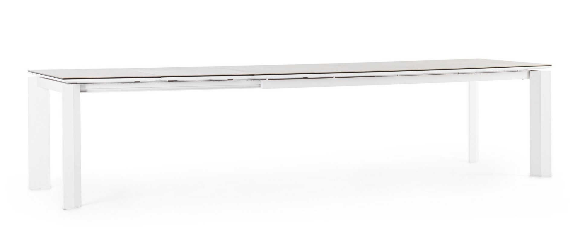 Stół ogrodowy rozkładany OTAVIO 220/280/340x95 aluminiowy z batem ceramicznym Bizzotto