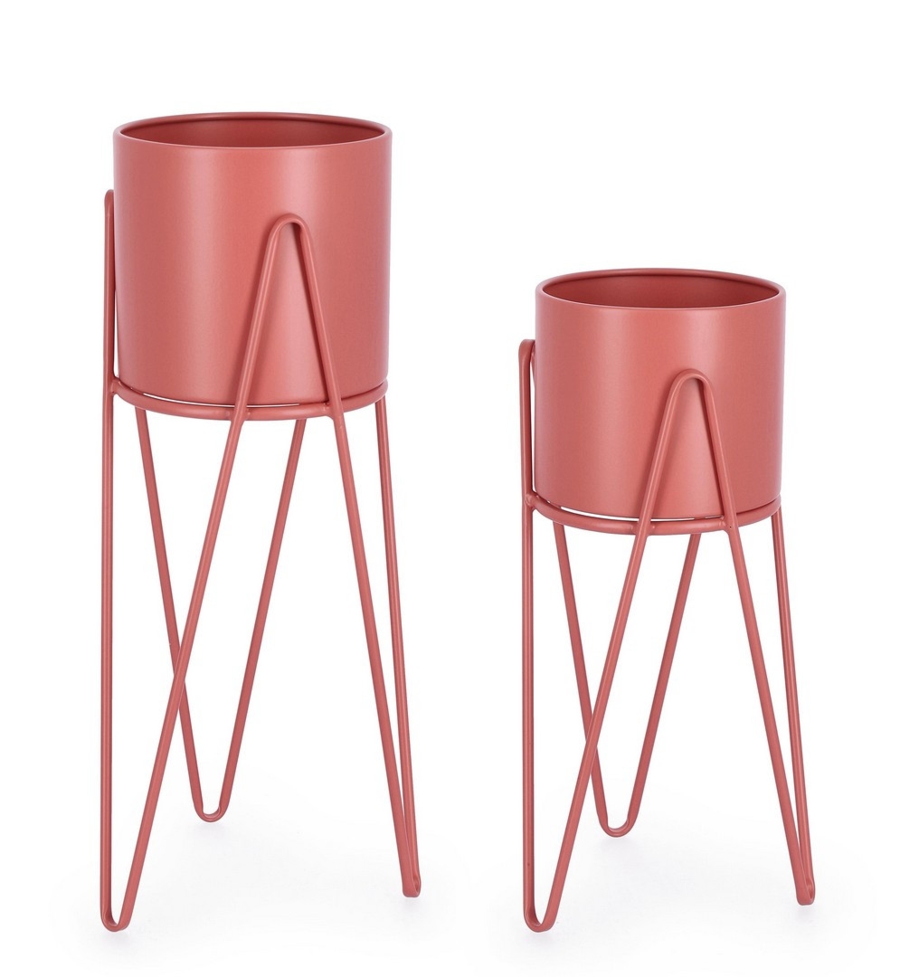 Zestaw stojaków na donice MADELYN Ø23,Ø21 stalowy Bizzotto