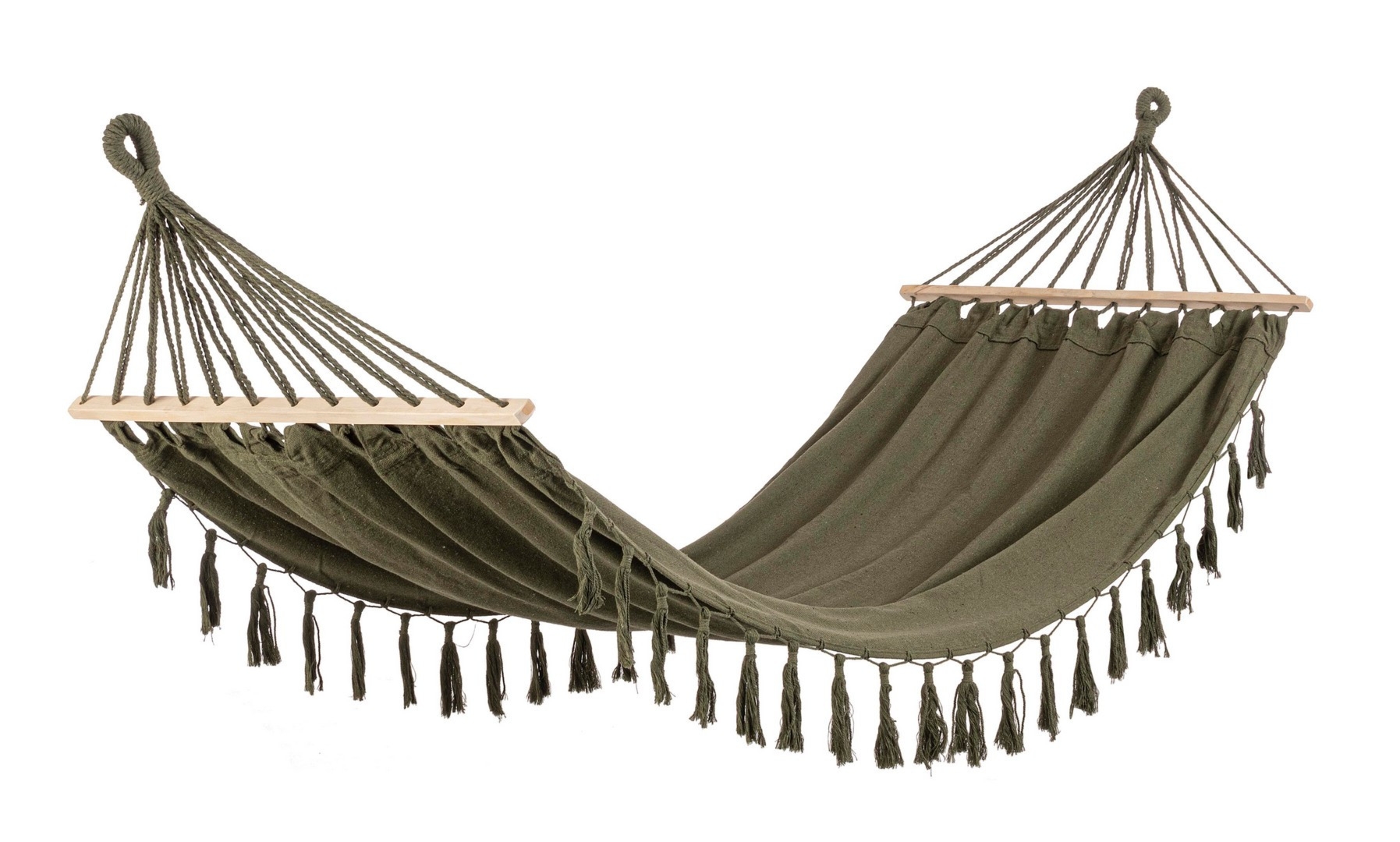 Hamak JUAN zielona 200x100 z polibawełny Bizzotto